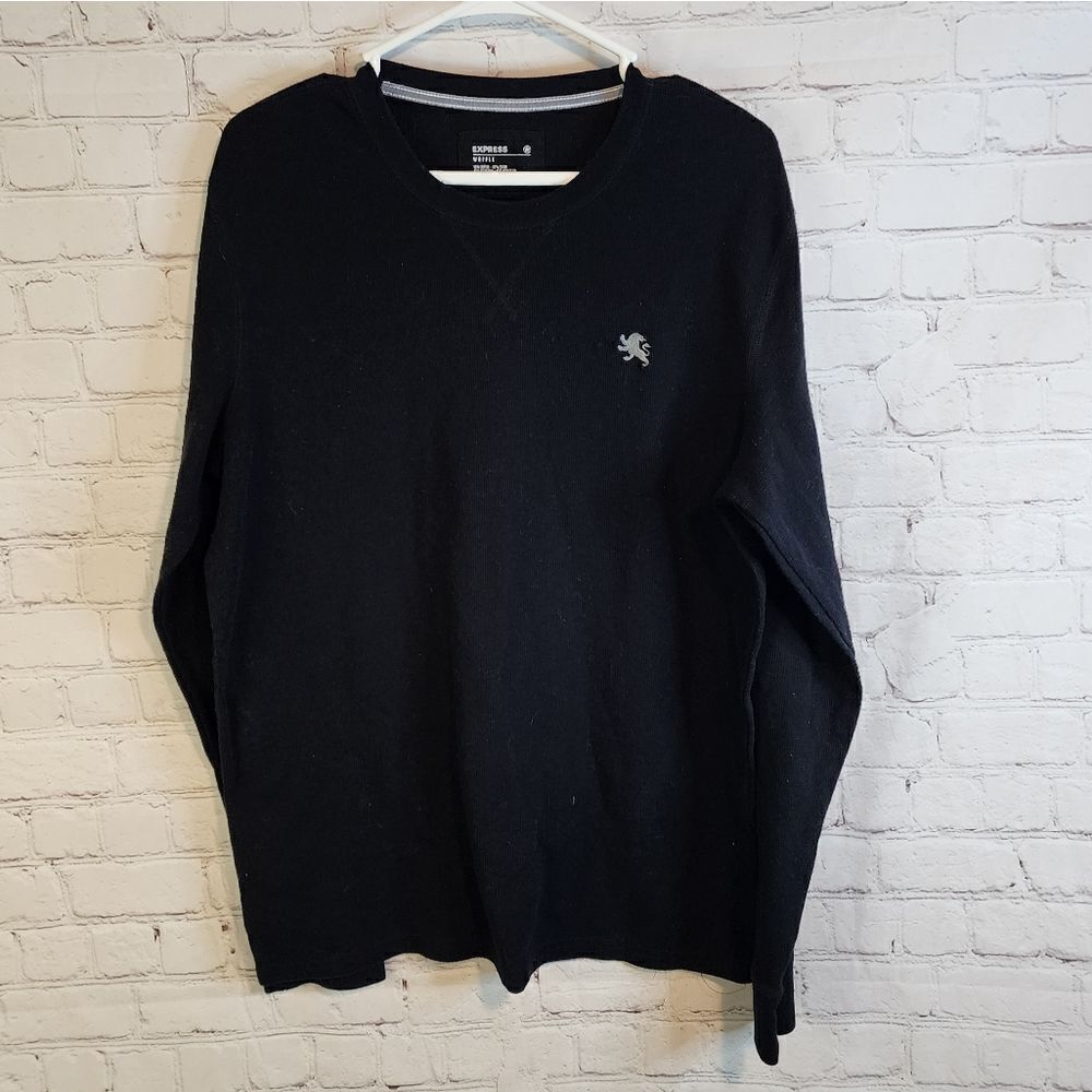 Men's Express "Waffle" longsleeve thermal, size XL
